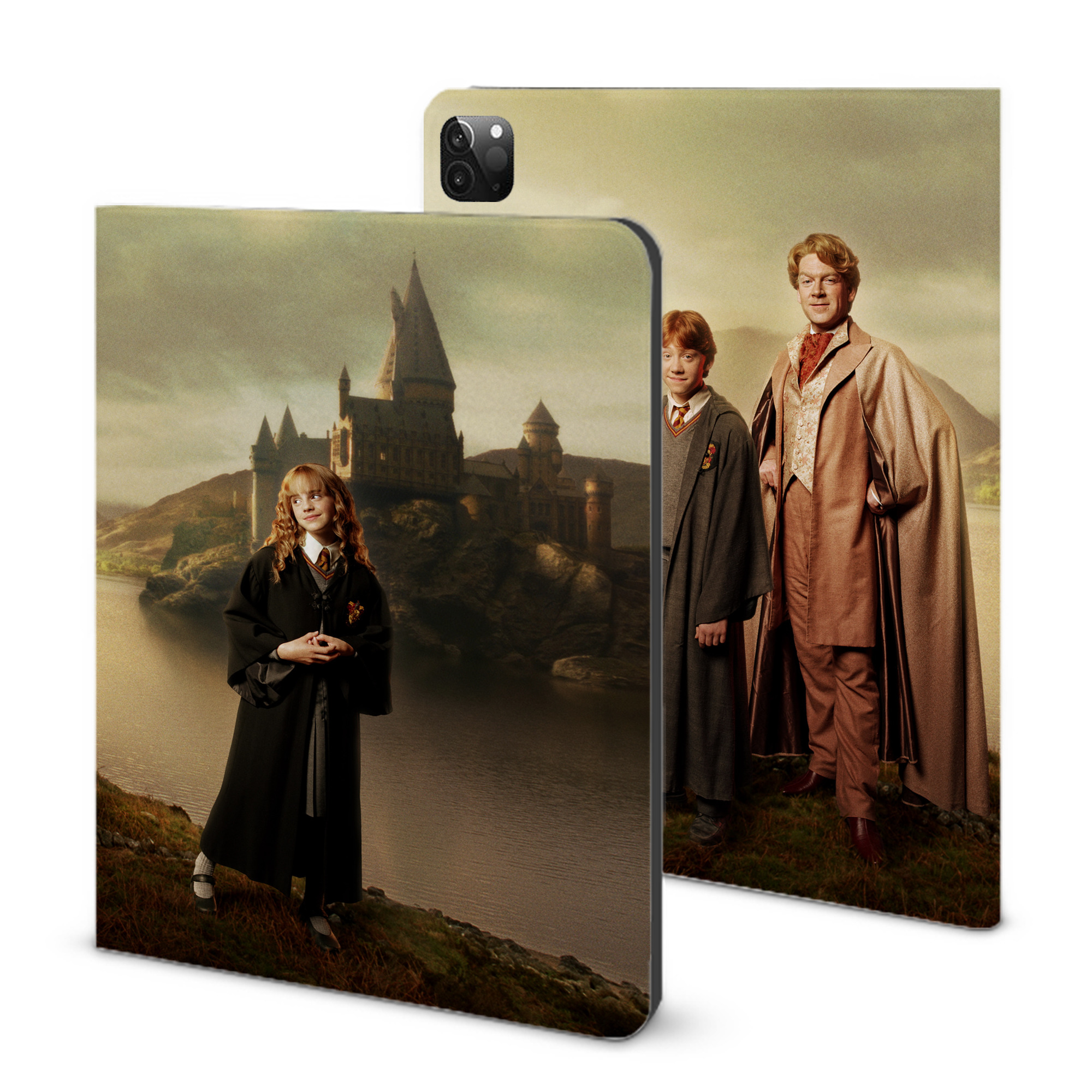 （画像用） Harry Potter ハリー・ポッターシリーズ IPadケース ペンホルダー付き ブックスタイルデザイン